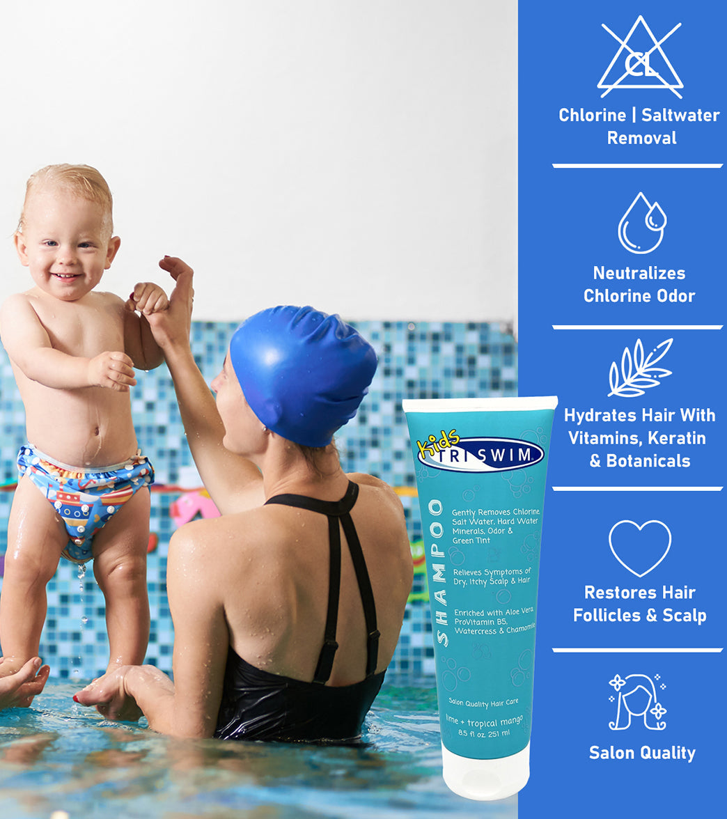 TRISWIM Kids Chlorine Removal Shampoo 8.5 oz