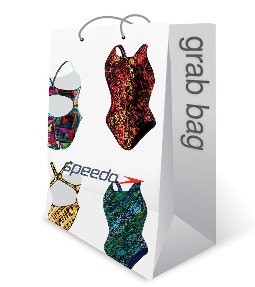 Speedo Women's One Piece Swimsuit Grab Bag Assorted Colors