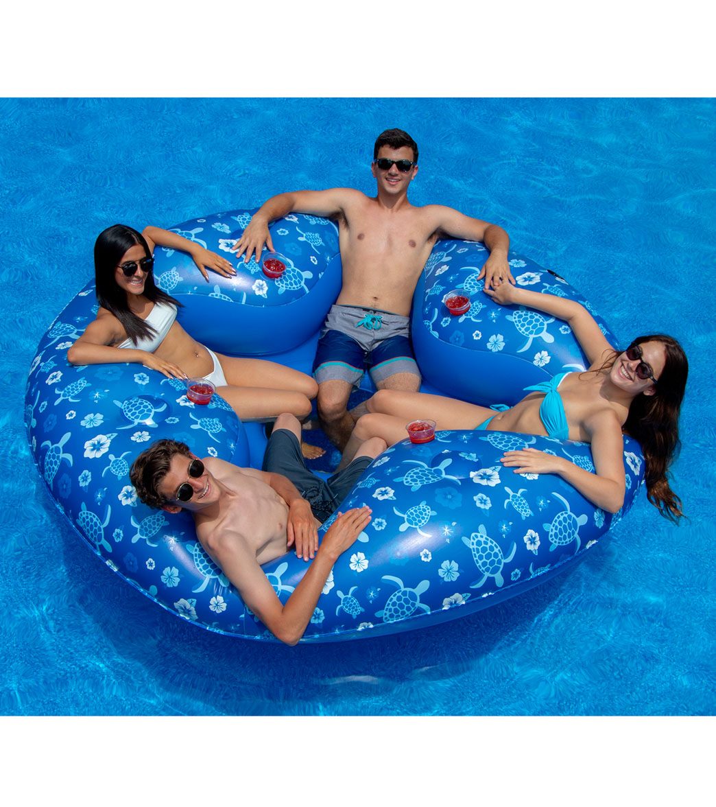 Swimline Tropical 4 person Lounger