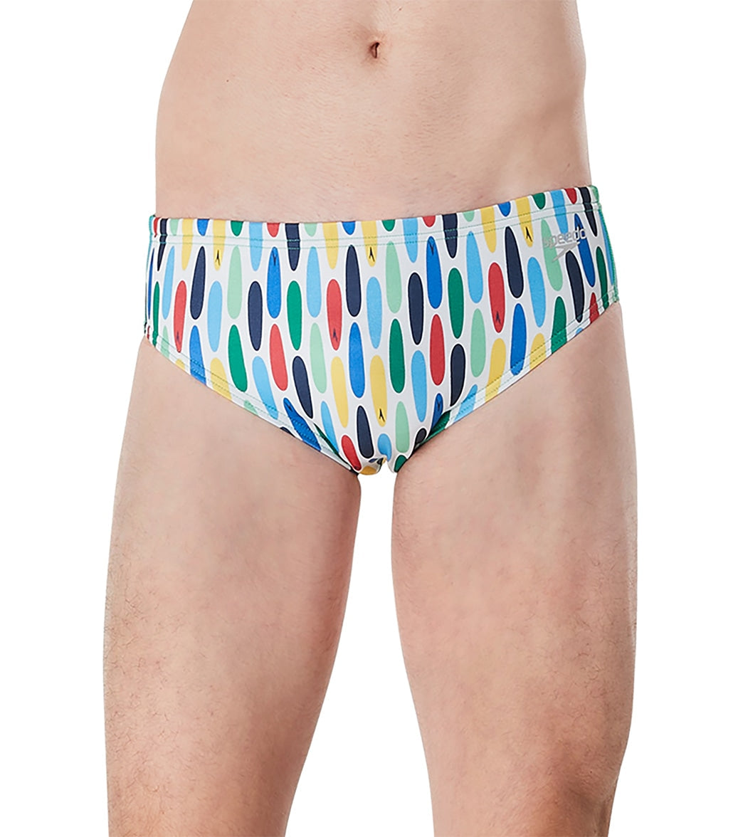 Speedo Vibe Men's Printed One Brief Swimsuit