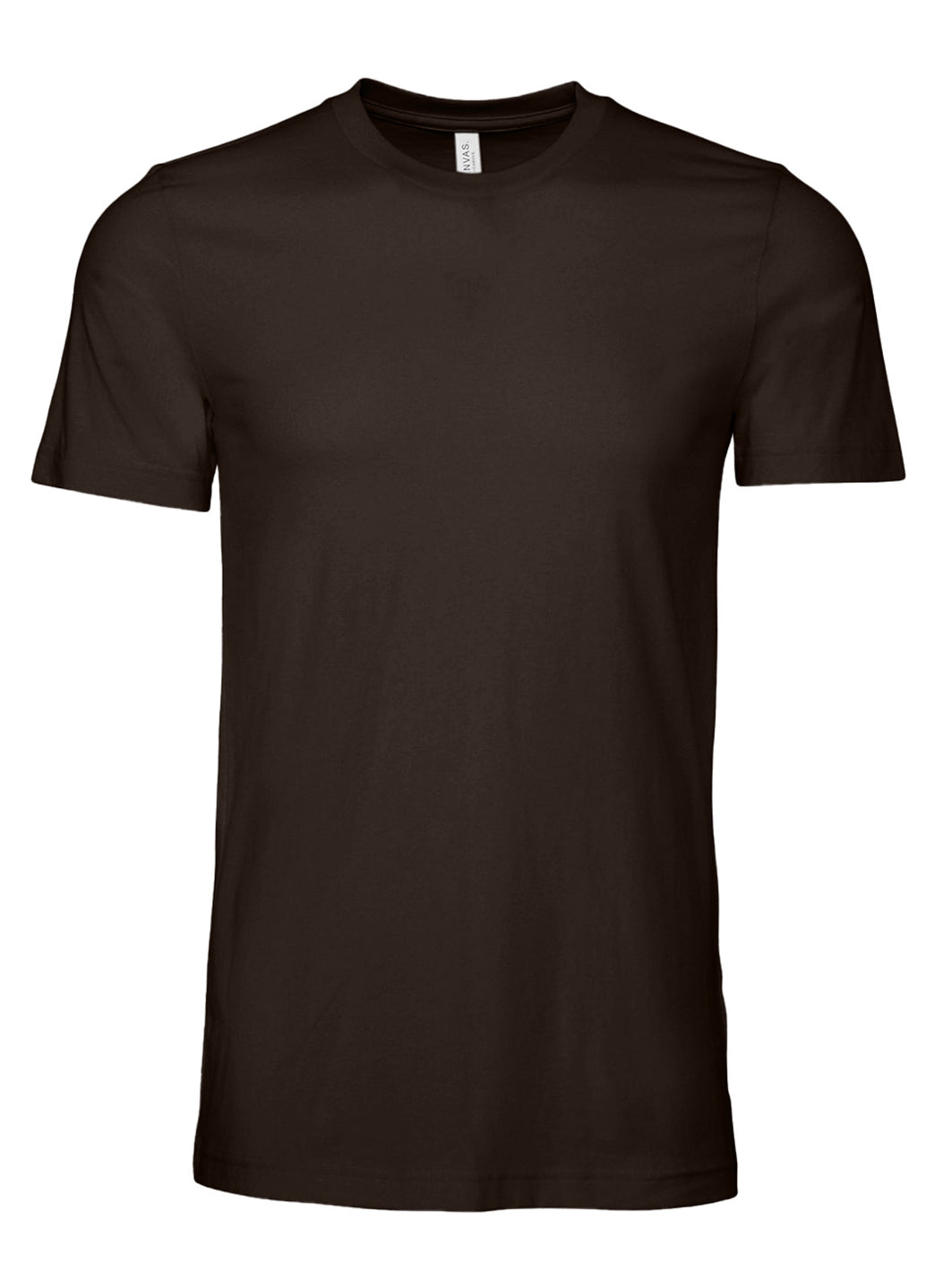 Bella + Canvas Unisex Jersey T-Shirt Brown