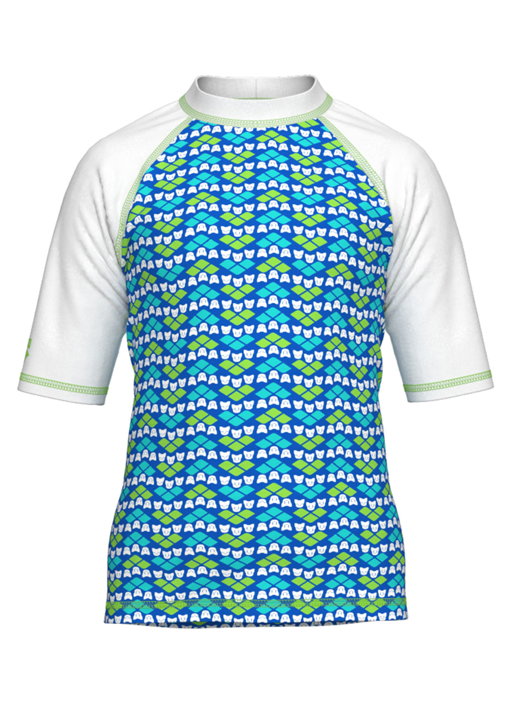 Arena Kids' Friends Short Sleeve Rashguard (Toddler, Little Kid)