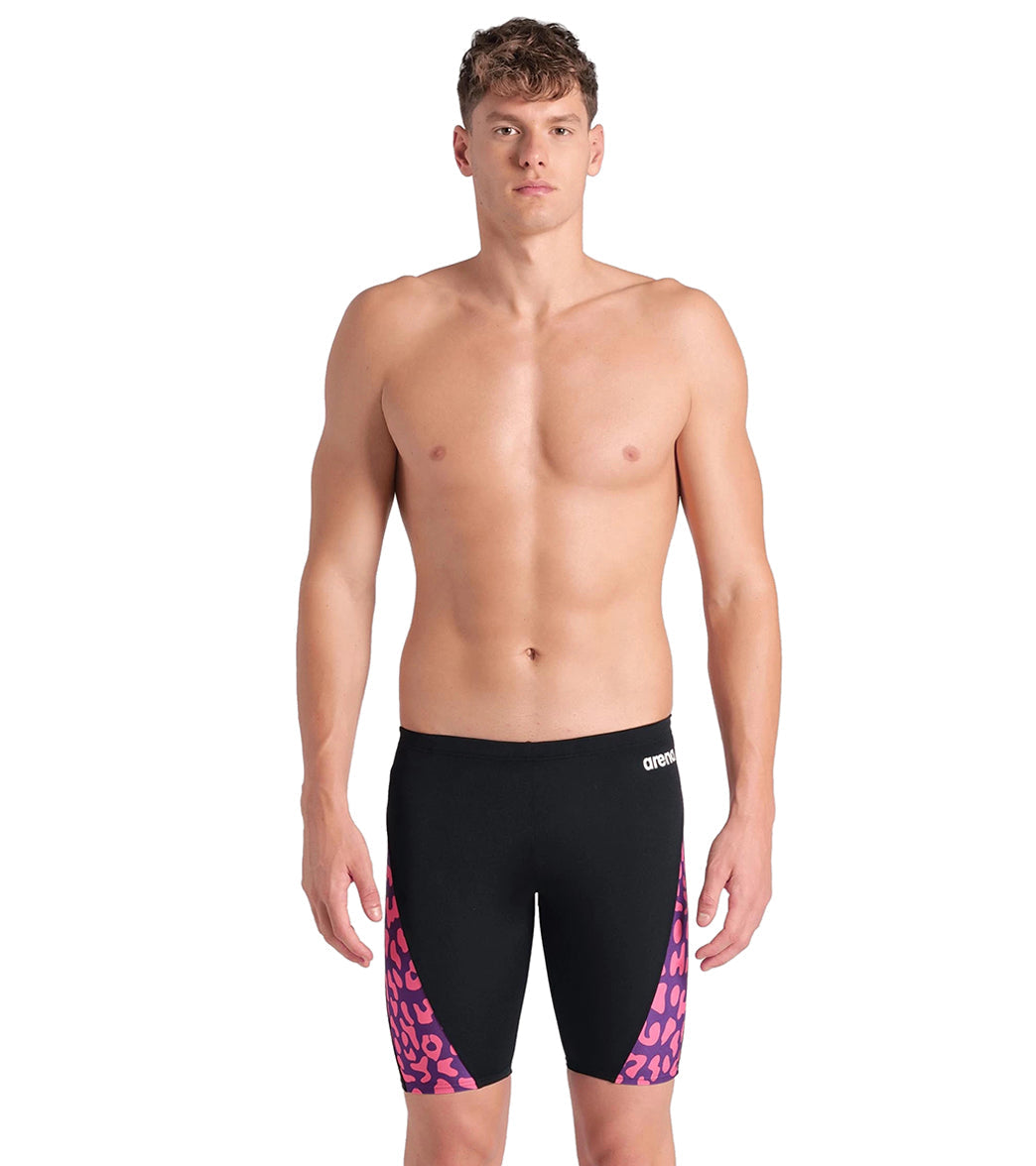 Arena Men's Leopard Jammer Swimsuit
