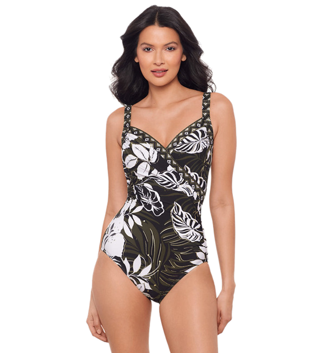 Miraclesuit Women's Elle Dorado Sanibel One Piece Swimsuit