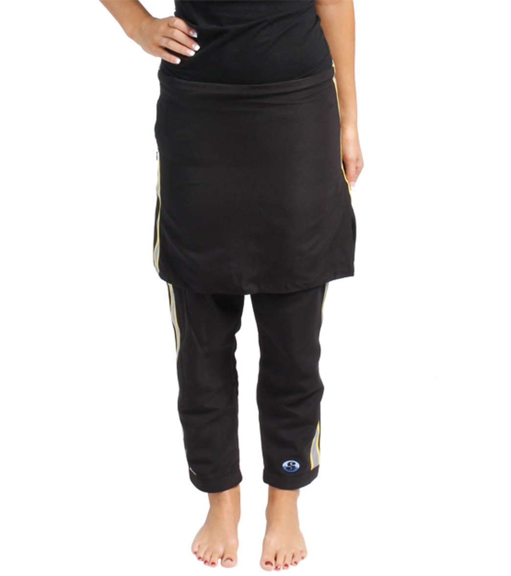 Splashgear La Femme One Piece Swimsuit Petite Inseam Skirted Bottom