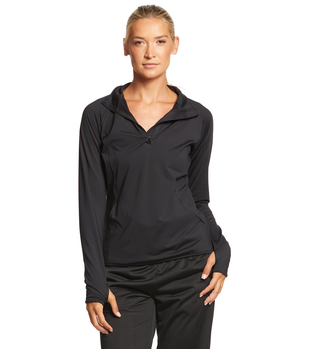 SwimOutlet Women's Sport-Tek® Sport-Wick® Stretch 1/2-Zip Pullover