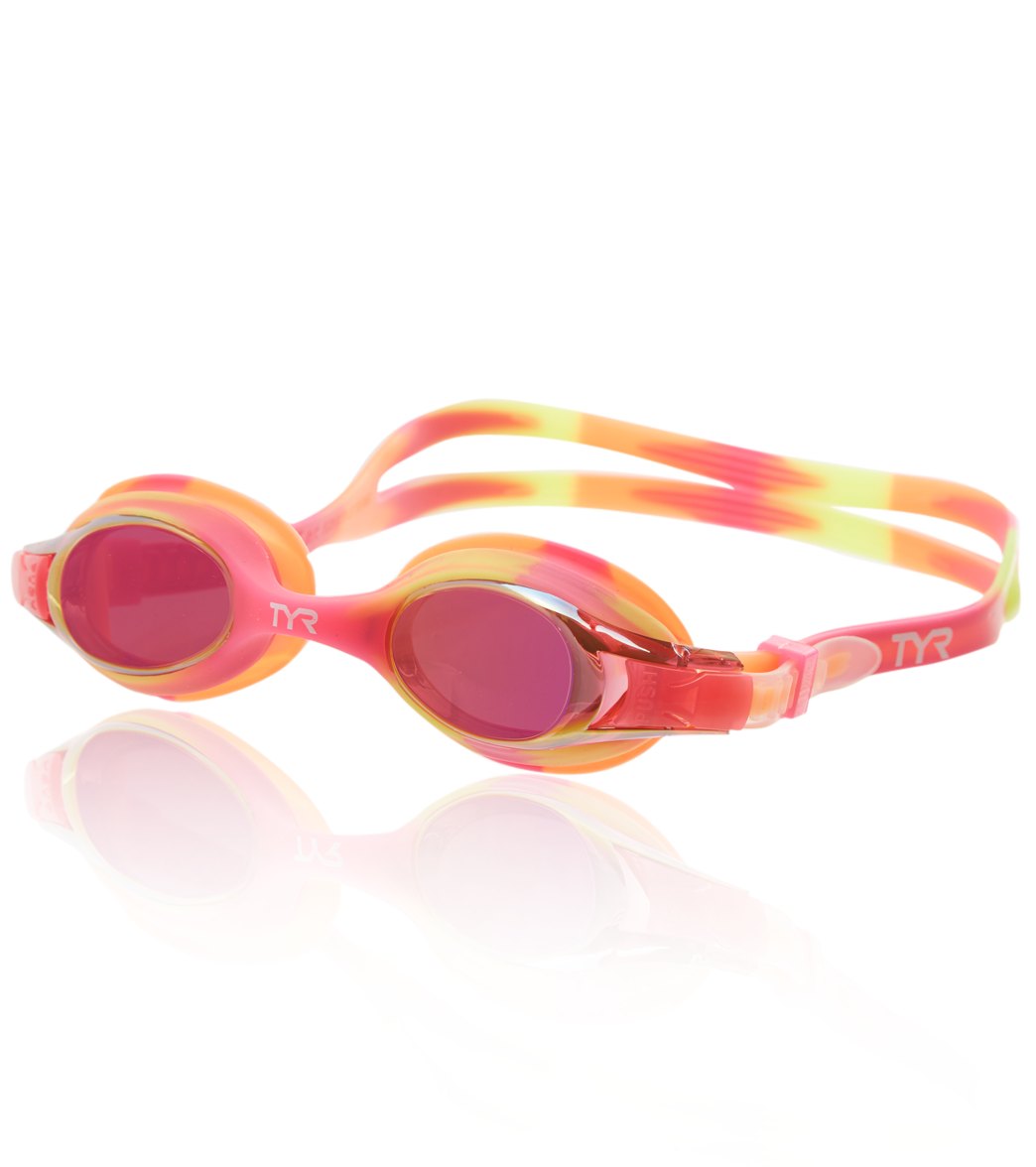 TYR Swimple Tie Dye Mirrored Kids' Goggle