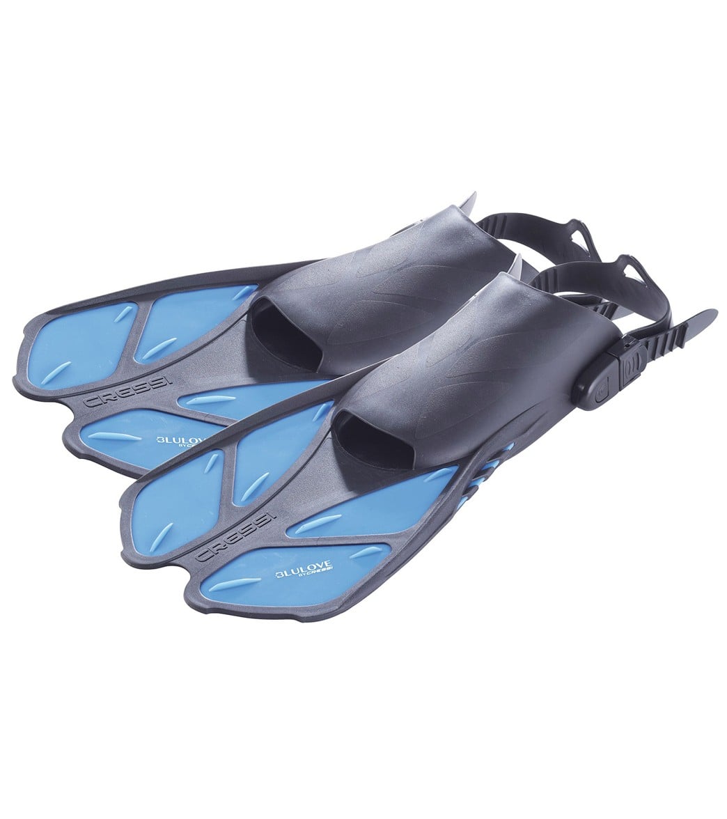 Cressi Bonete Open Heel Adjustable Snorkeling Fins