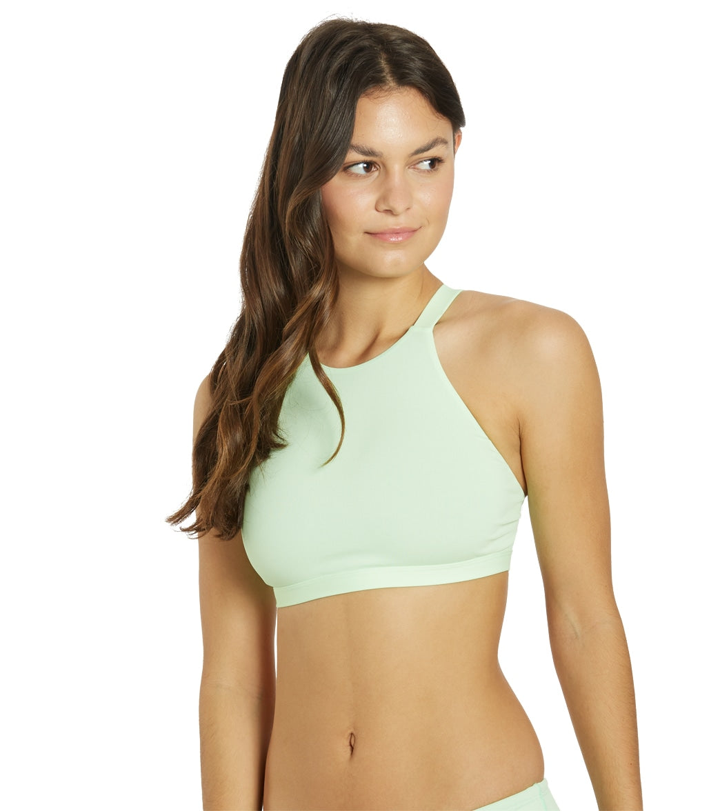 JOLYN Women's Kaylee Solid Bikini Top