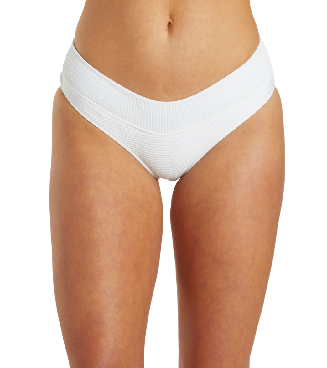Hurley Women's Texture Beach Bikini Bottom