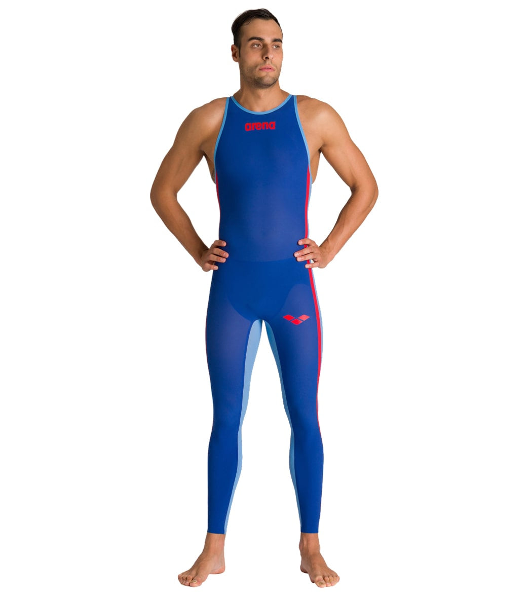 Arena Men's Powerskin R-evo+ Open Water Closed Back Tech Suit Swimsuit