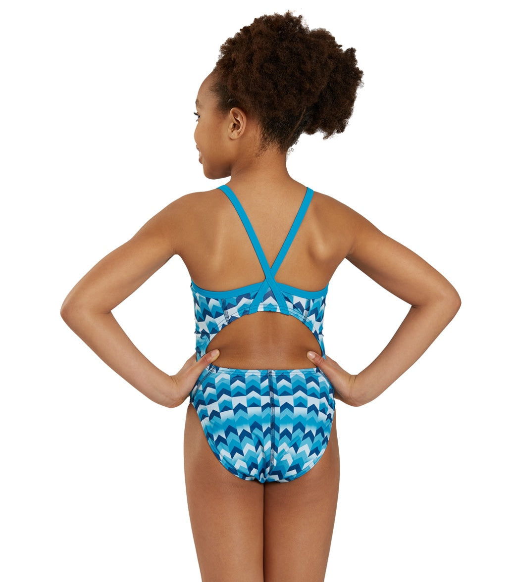 Sporti HydroLast Arrowhead Thin Strap One Piece Swimsuit (22-40)