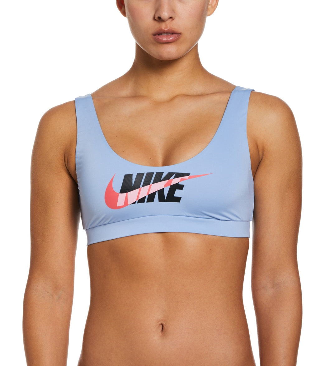 Nike Women's Scoop Neck Bikini Top
