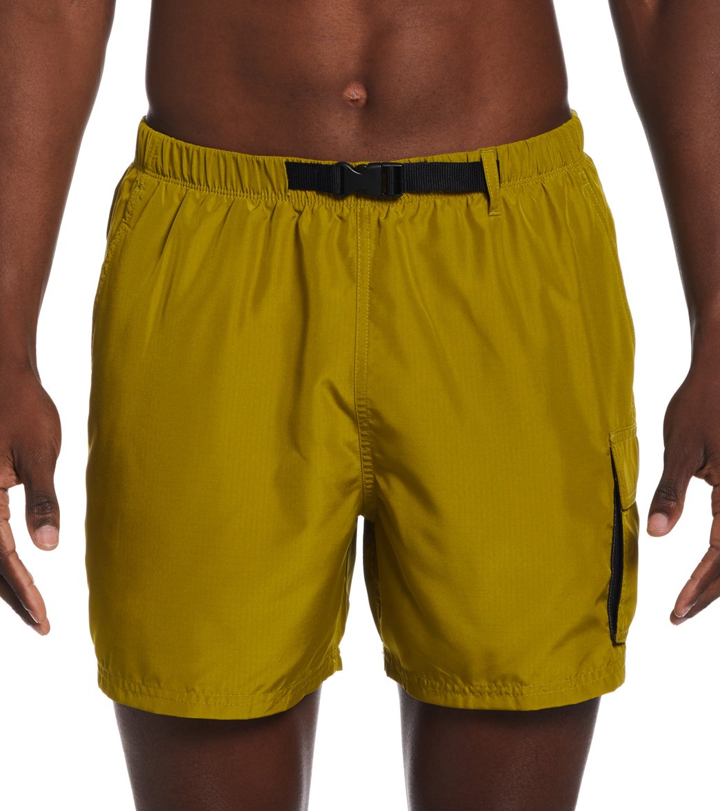 Nike Men's 16" Voyage Belted Cargo Swim Trunks