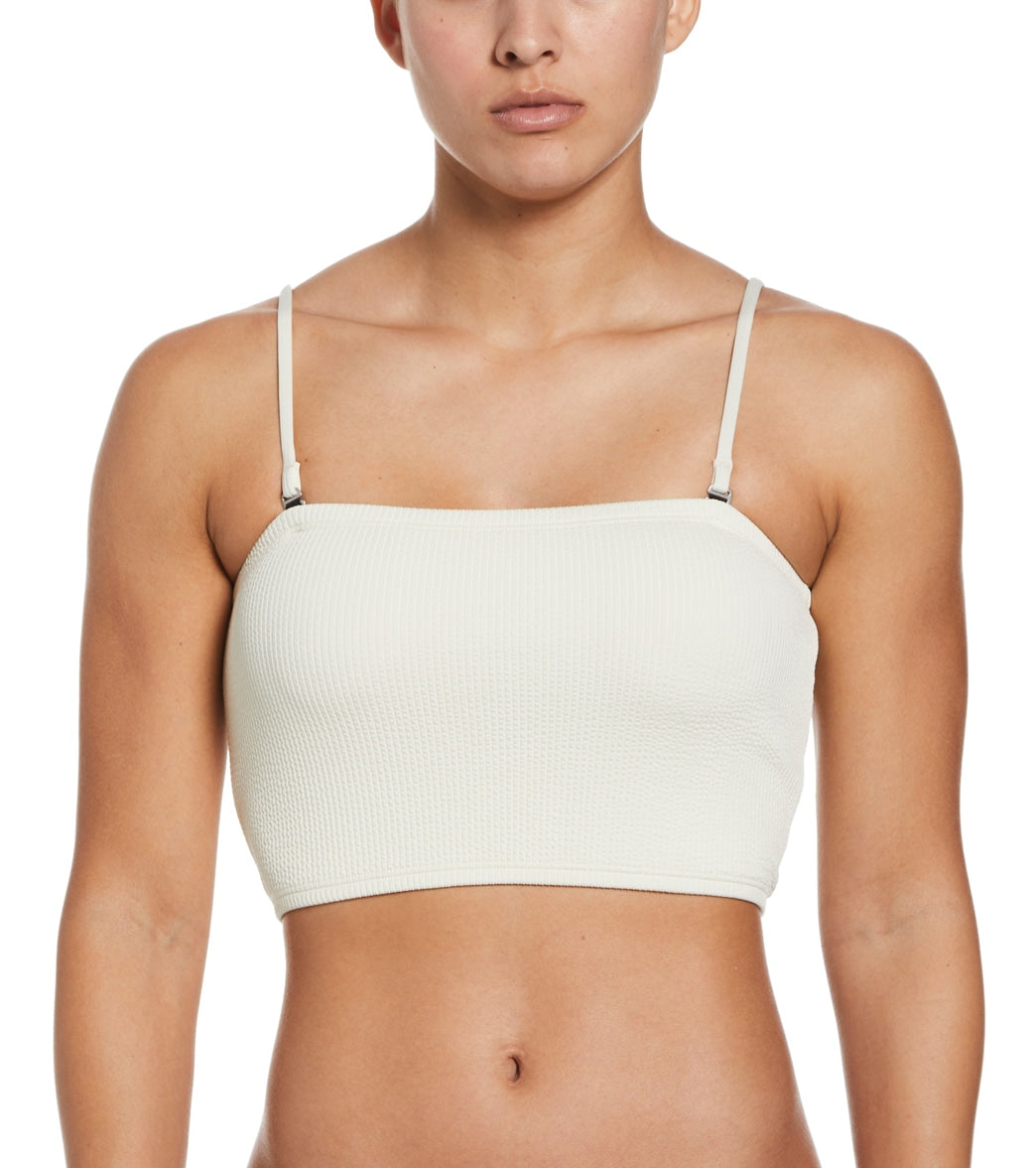 Nike Women's Essential Bandeau Midkini Top