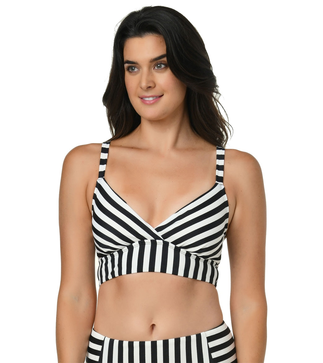 Jantzen Women's Midnight Glam Sophia Bikini Top