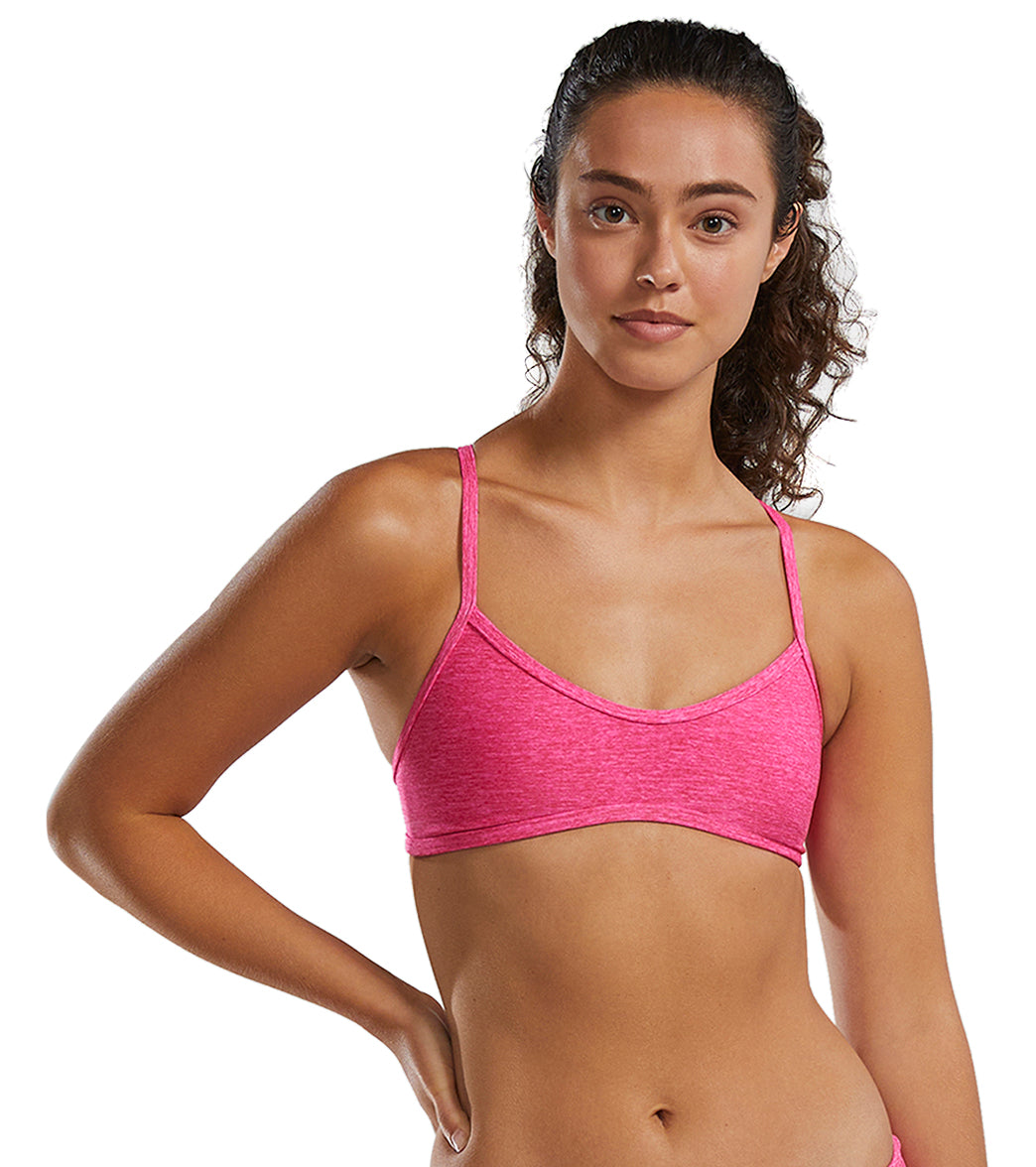 TYR Women's Lapped Durafast Elite Trinity Bikini Top