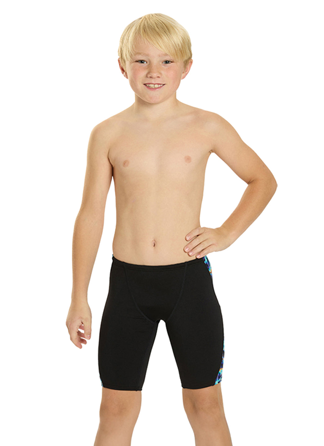 TYR Men's Energia Blade Splice Durafast Elite Jammer Swimsuit