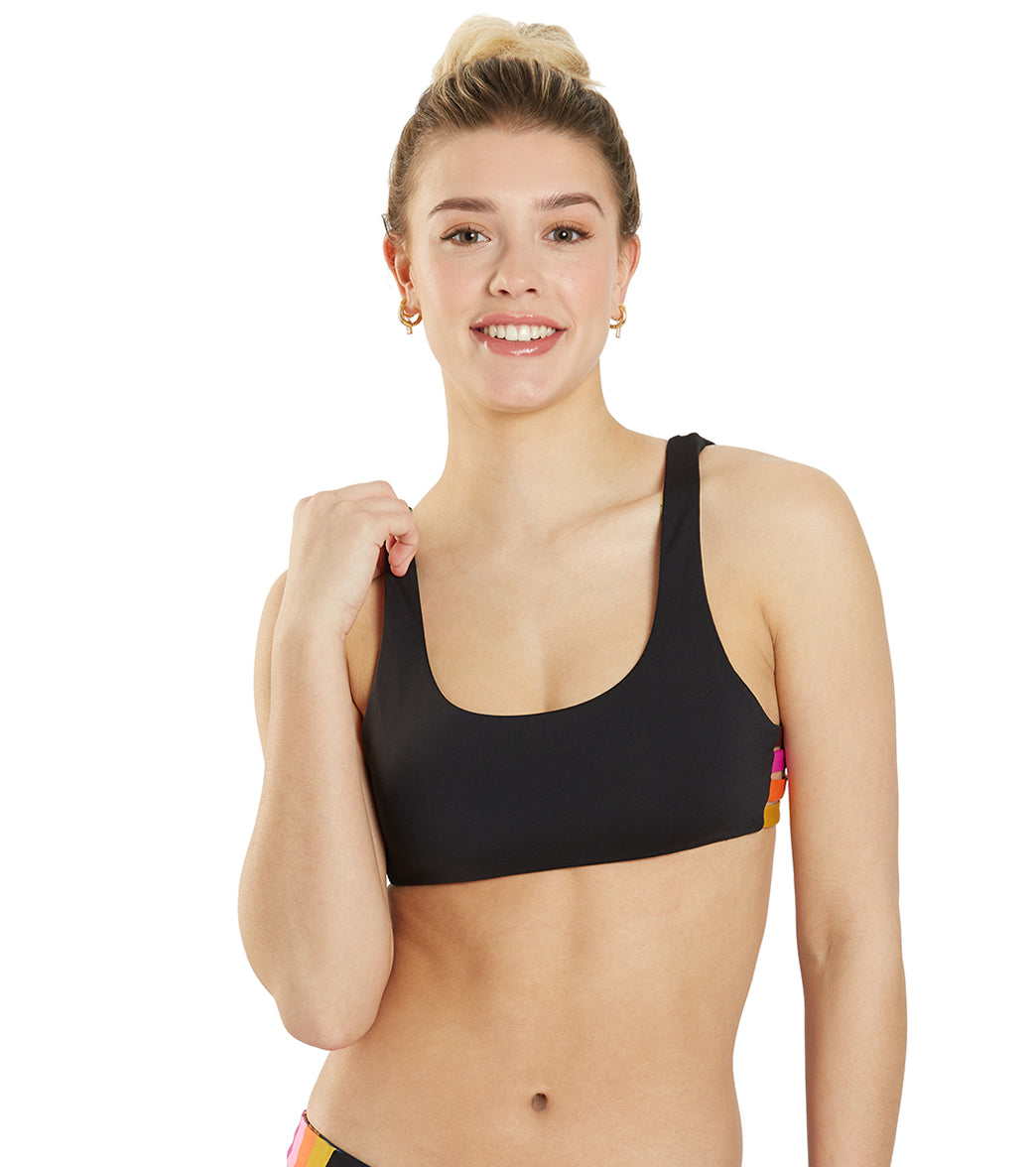 Hurley Women's Fiji Fantasy Reversible Bralette Bikini Top