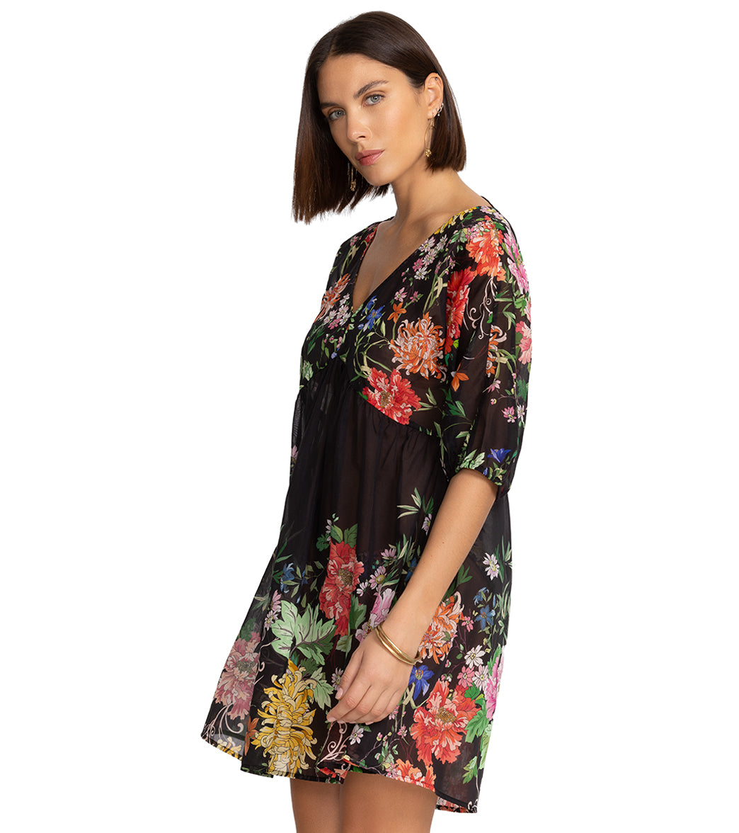 Johnny Was Women's Metalli Notte A-Line Dress