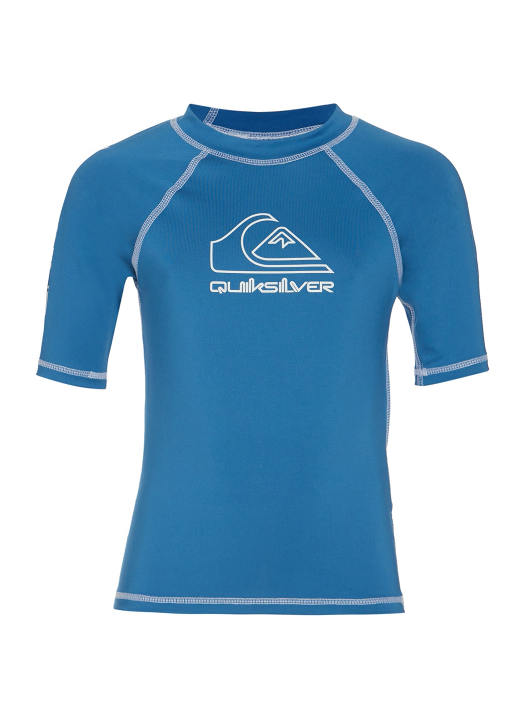 Quiksilver Boys' On Time Short Sleeve UPF 50 Rash Guard (Toddler, Little Kid)