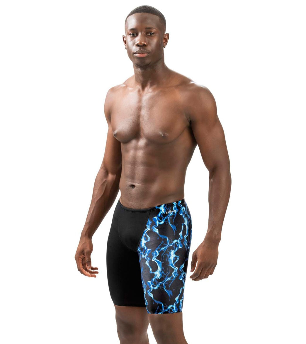 Dolfin Men's Reliance Vapor Print Spliced Jammer Swimsuit