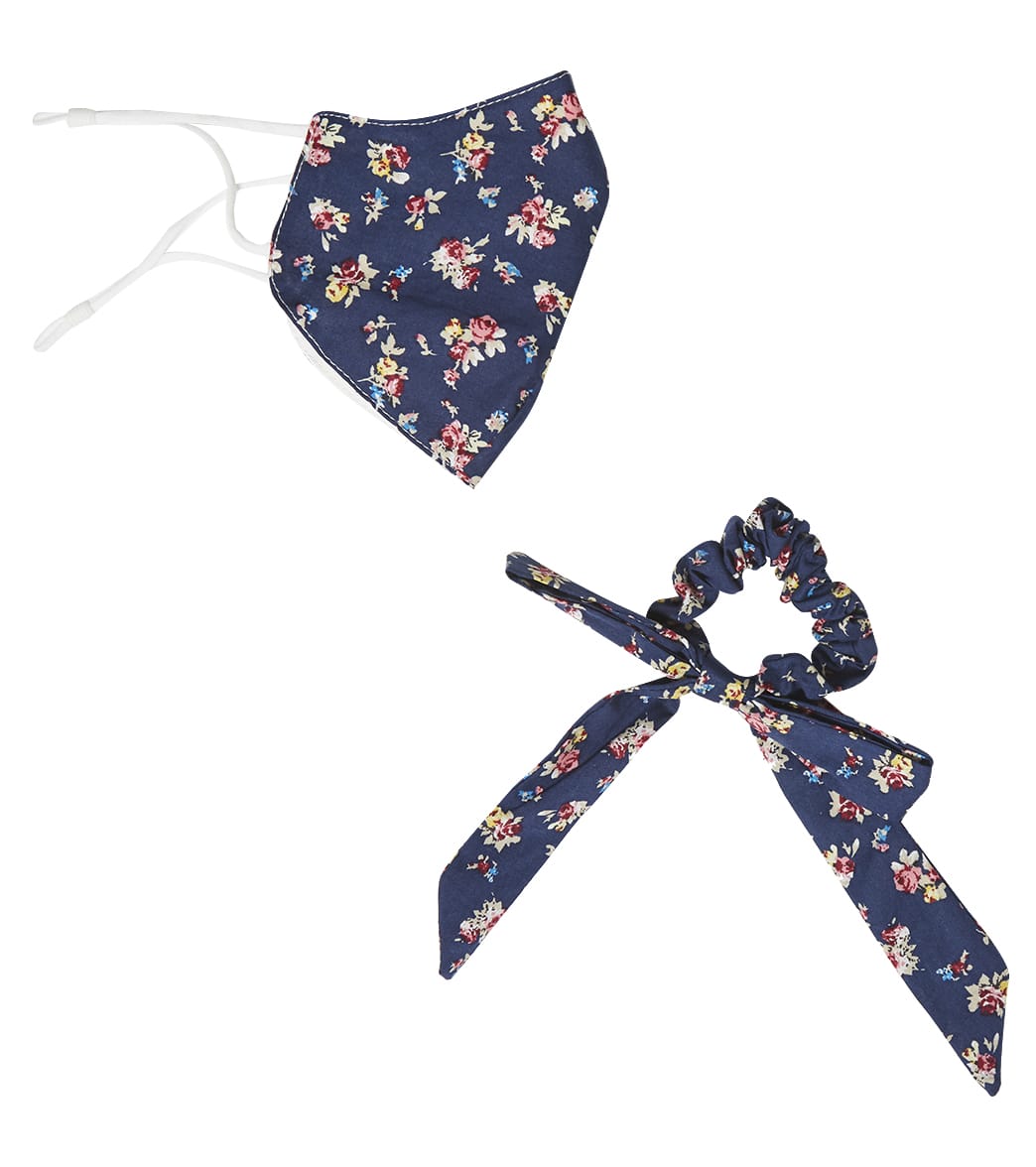 Free People Floral Mask and Scrunchie Set