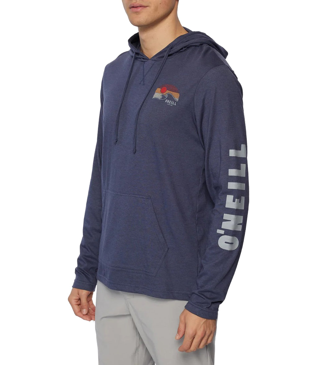 O'Neill Men's Traveler UPF Pullover Hooded Long Sleeve Surf Shirt