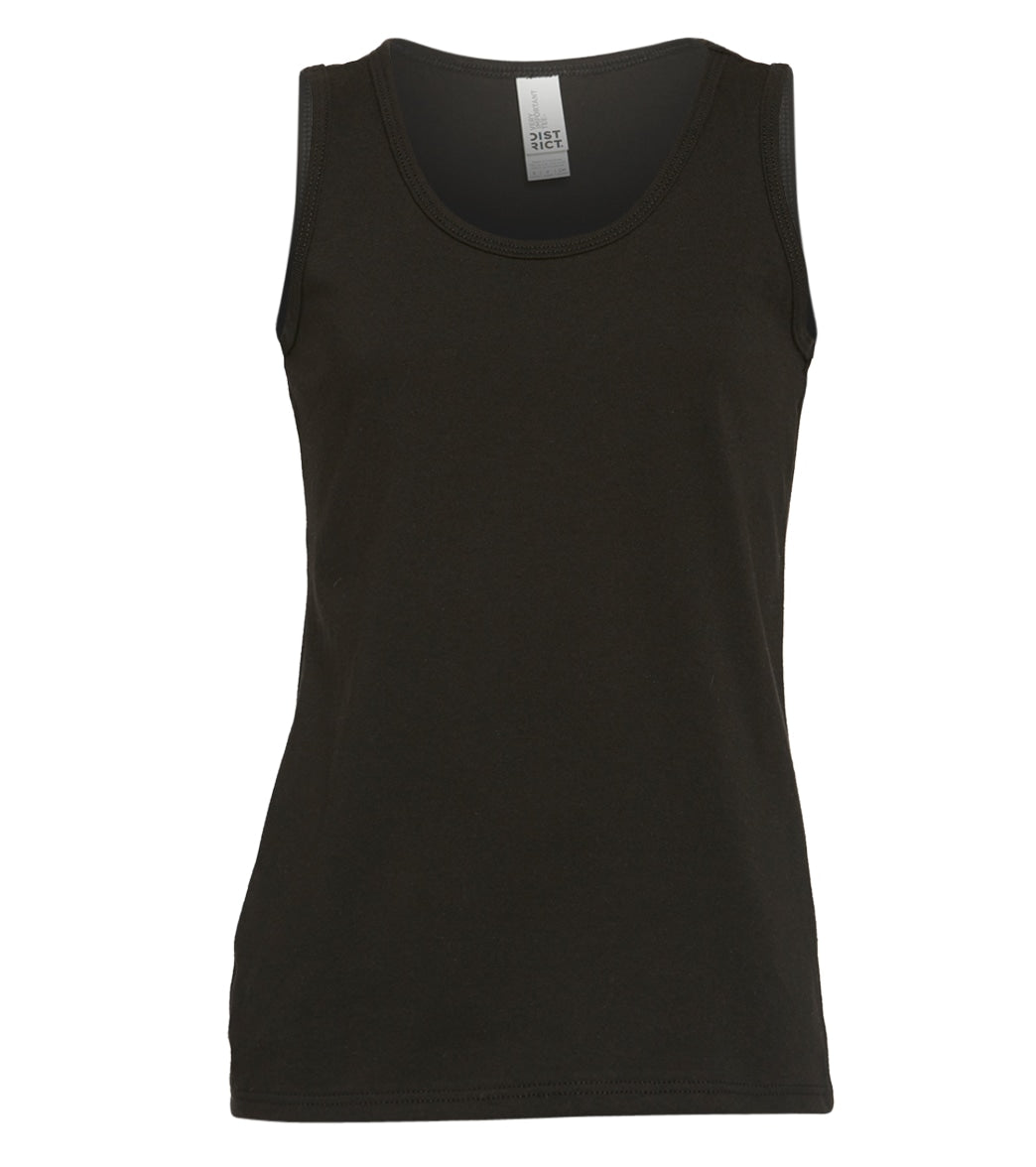 SwimOutlet Girl's Ribbed Neck Tank Top