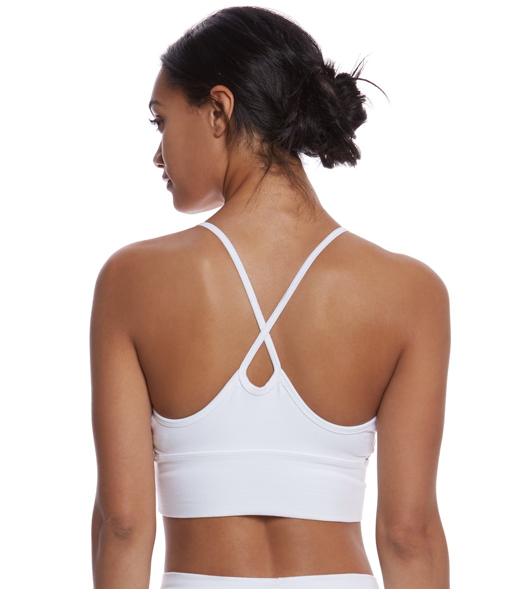 Hard Tail X Side Middy Yoga Sports Bra