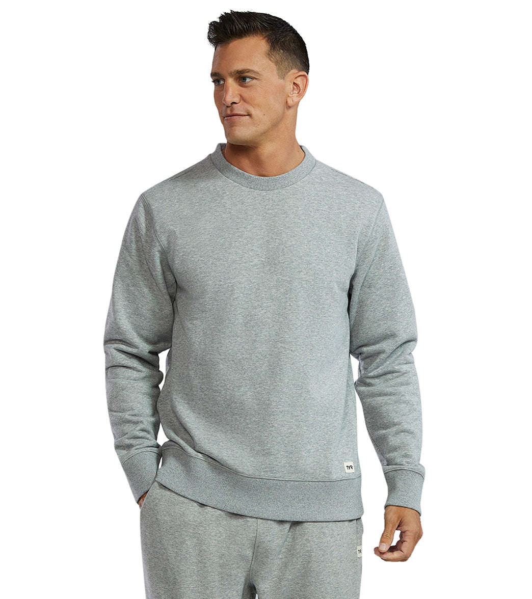 TYR Men's Ultrasoft Heavyweight Terry Crewneck Sweatshirt
