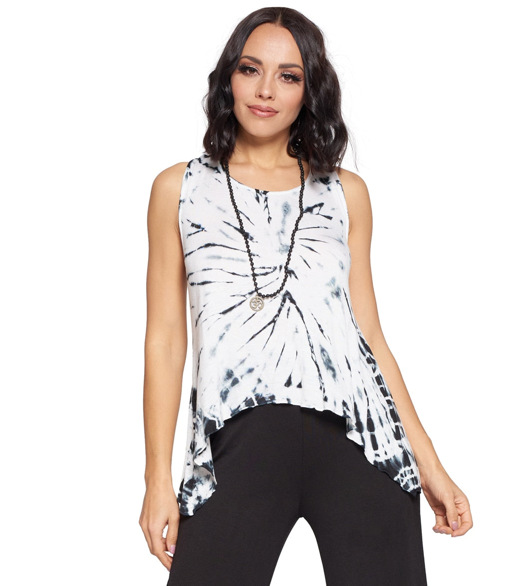 Yak & Yeti Top Tie Dye Sleeveless Racerback