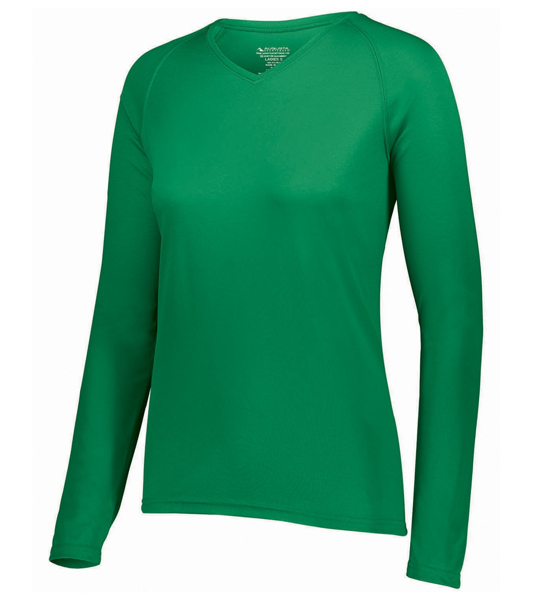 Augusta Sportswear Women's Attain Wicking Long Sleeve Rash Guard