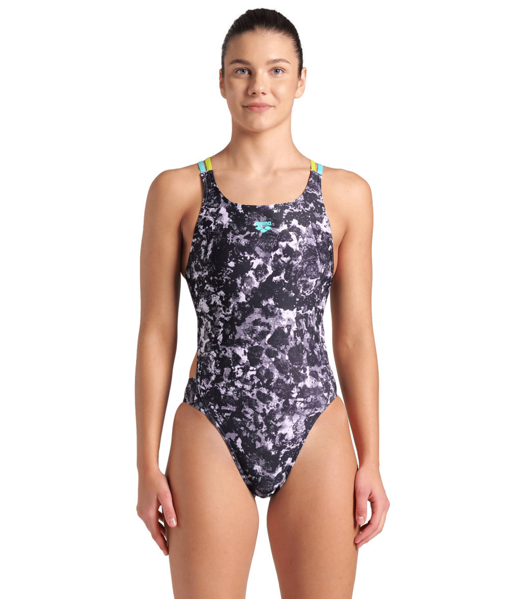 Arena Women's Rockin Tech Multi Back One Piece Swimsuit