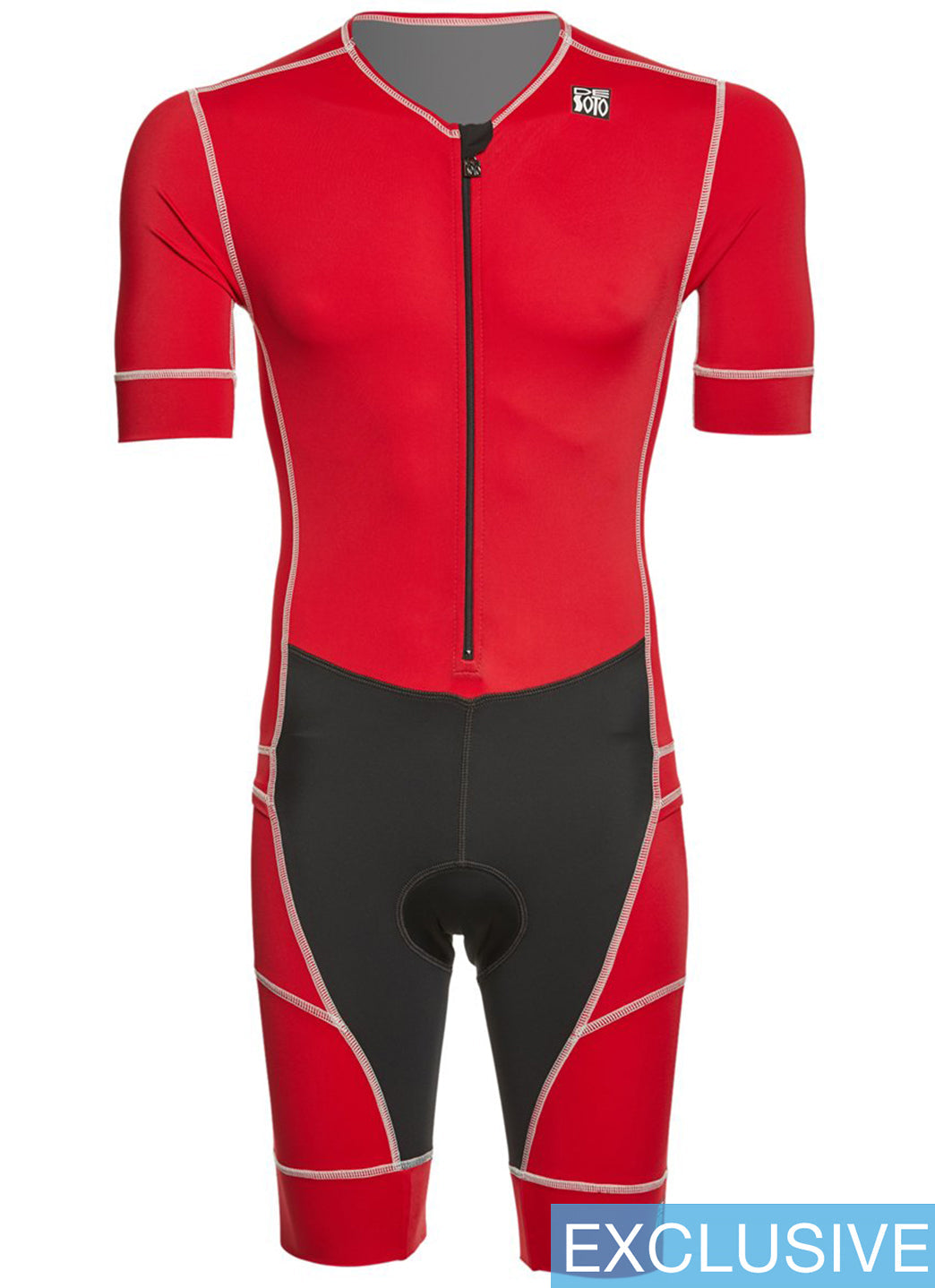 DeSoto Men's Mobius Short Sleeve Custom Tri Suit (SwimOutlet Exclusive)