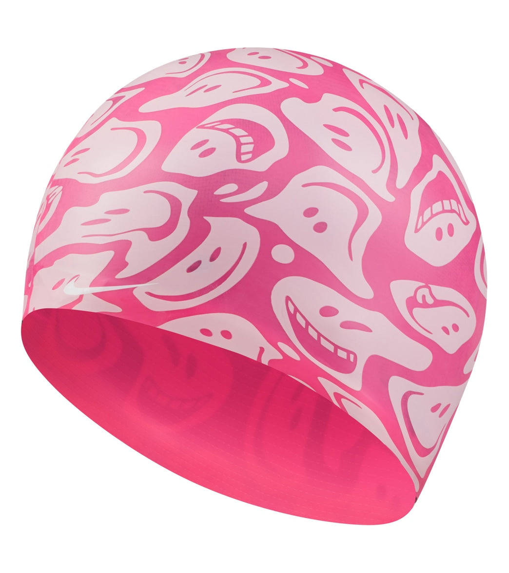 Nike Smiles Silicone Swim Cap