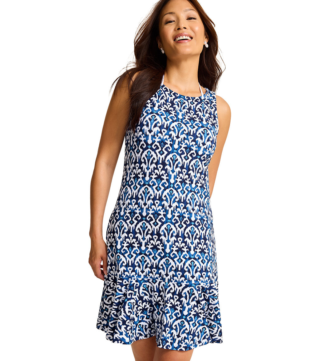 Tommy Bahama Women's Island Cays Blooms Flounce Spa Dress