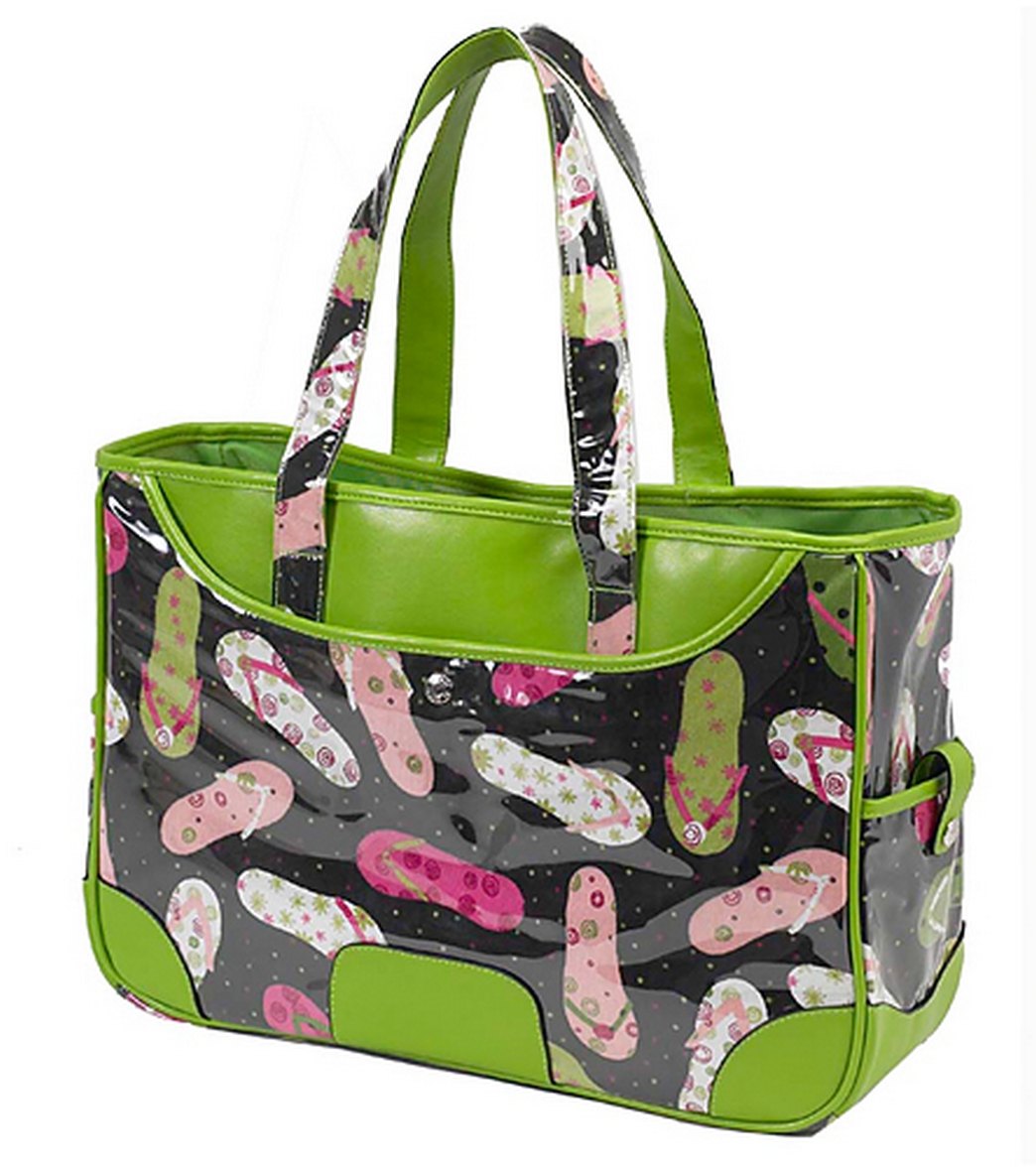 Picnic at Ascot Large Beach Tote