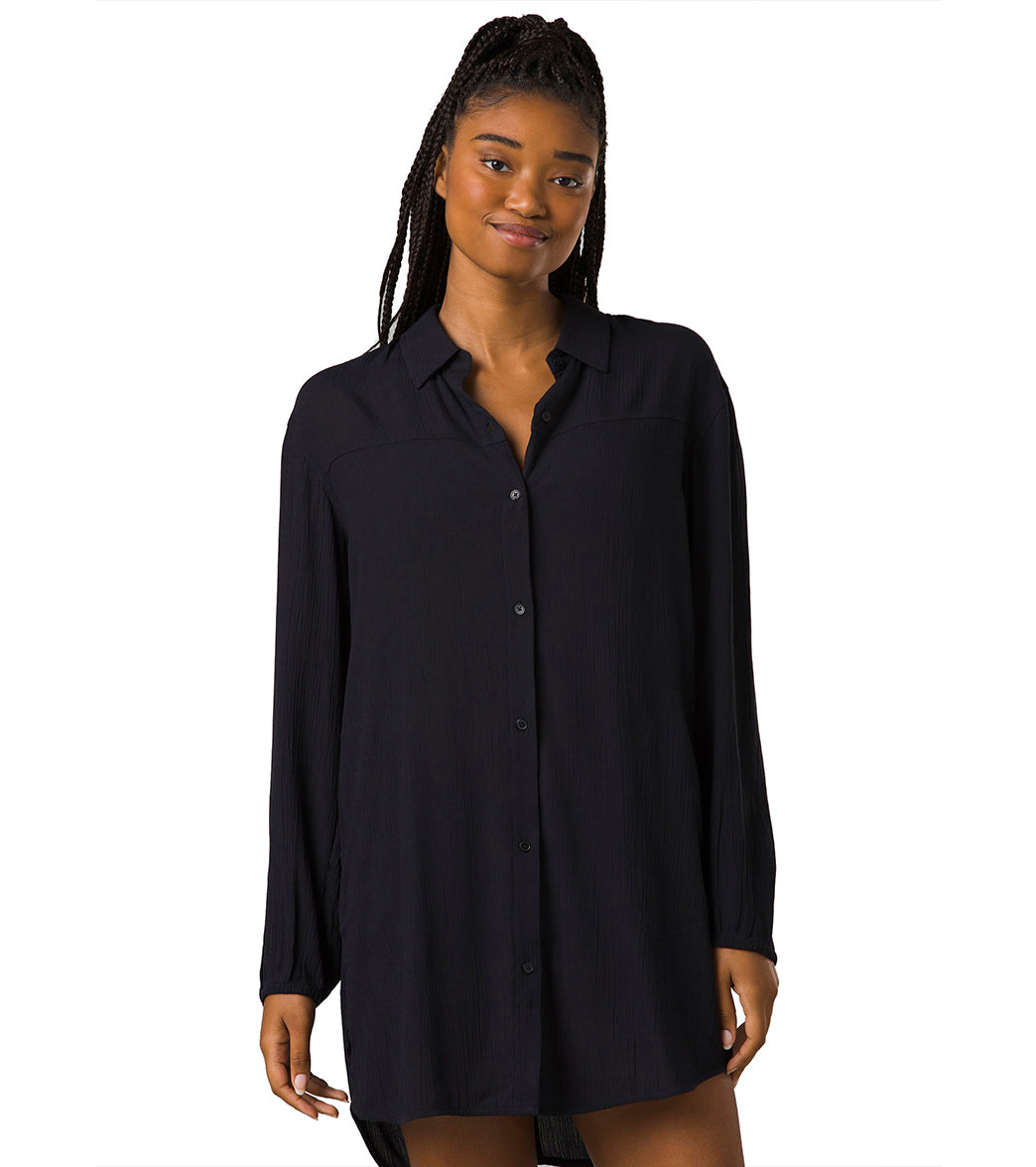 prAna Women's Fernie Cover Up Shirt
