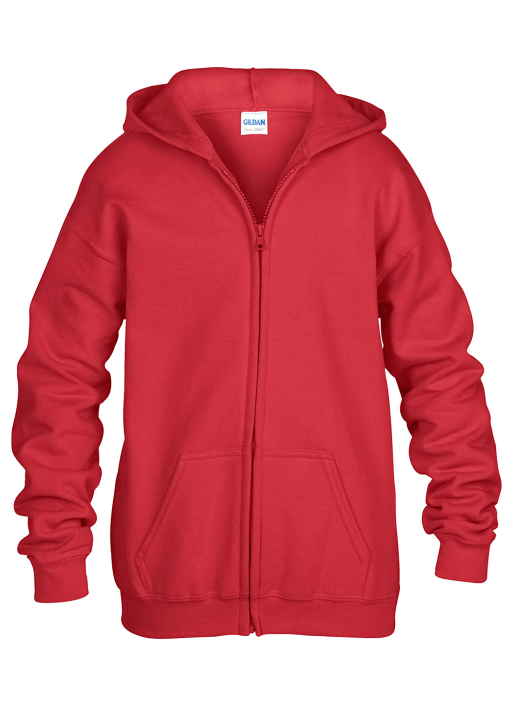 Gildan Youth Heavy Blend Full-Zip Hooded Sweatshirt