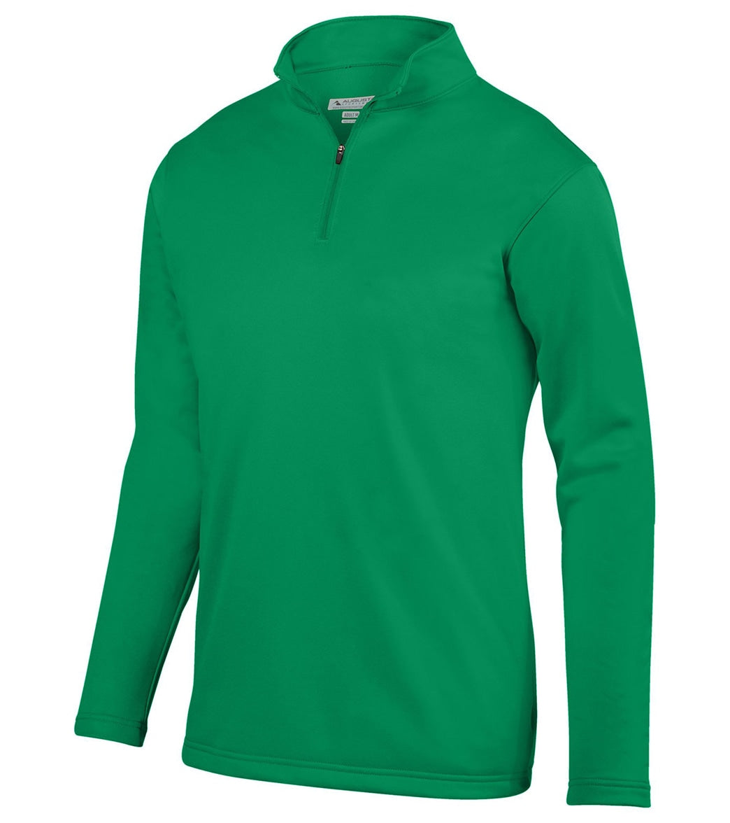 Augusta Sportswear Youth Wicking Fleece Quarter-Zip Pullover