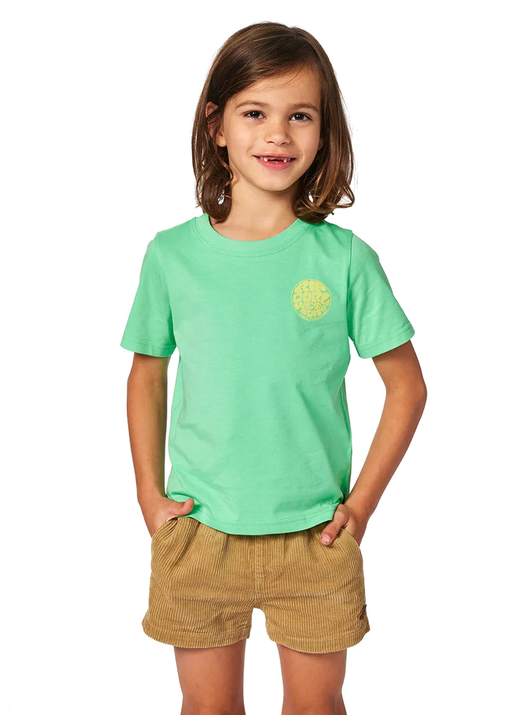 Rip Curl Boys' Wetsuit Icon Short Sleeve Tee (Toddler, Little Kid)