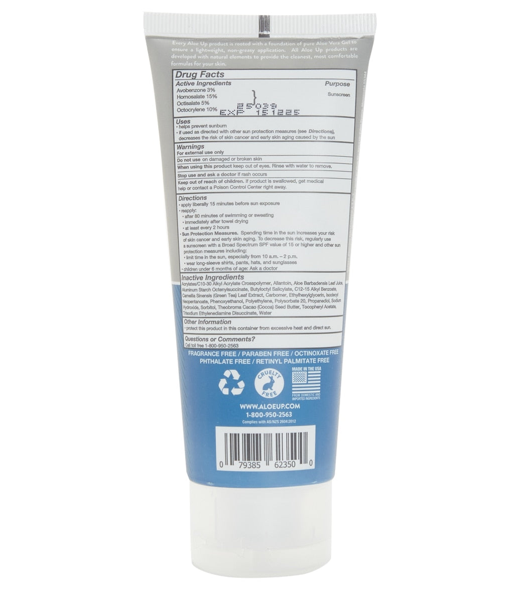 Aloe Up Sport SPF 50 Lotion Sunscreen 3 oz