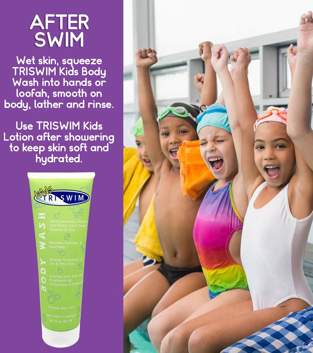 TRISWIM Kids Chlorine Removal Body Wash 8.5 oz