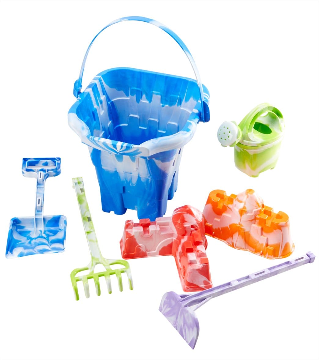 Sola 7 Pc. Marbled Jumbo Castle Mold Set