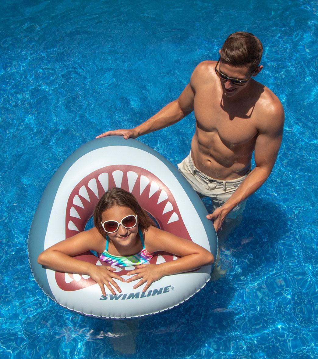 Swimline Kids Shark Mouth Pool Ring