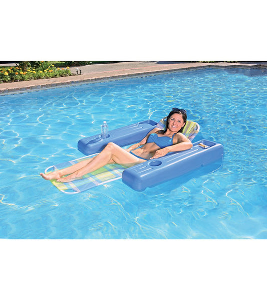 Poolmaster Caribbean Plaid Lounge