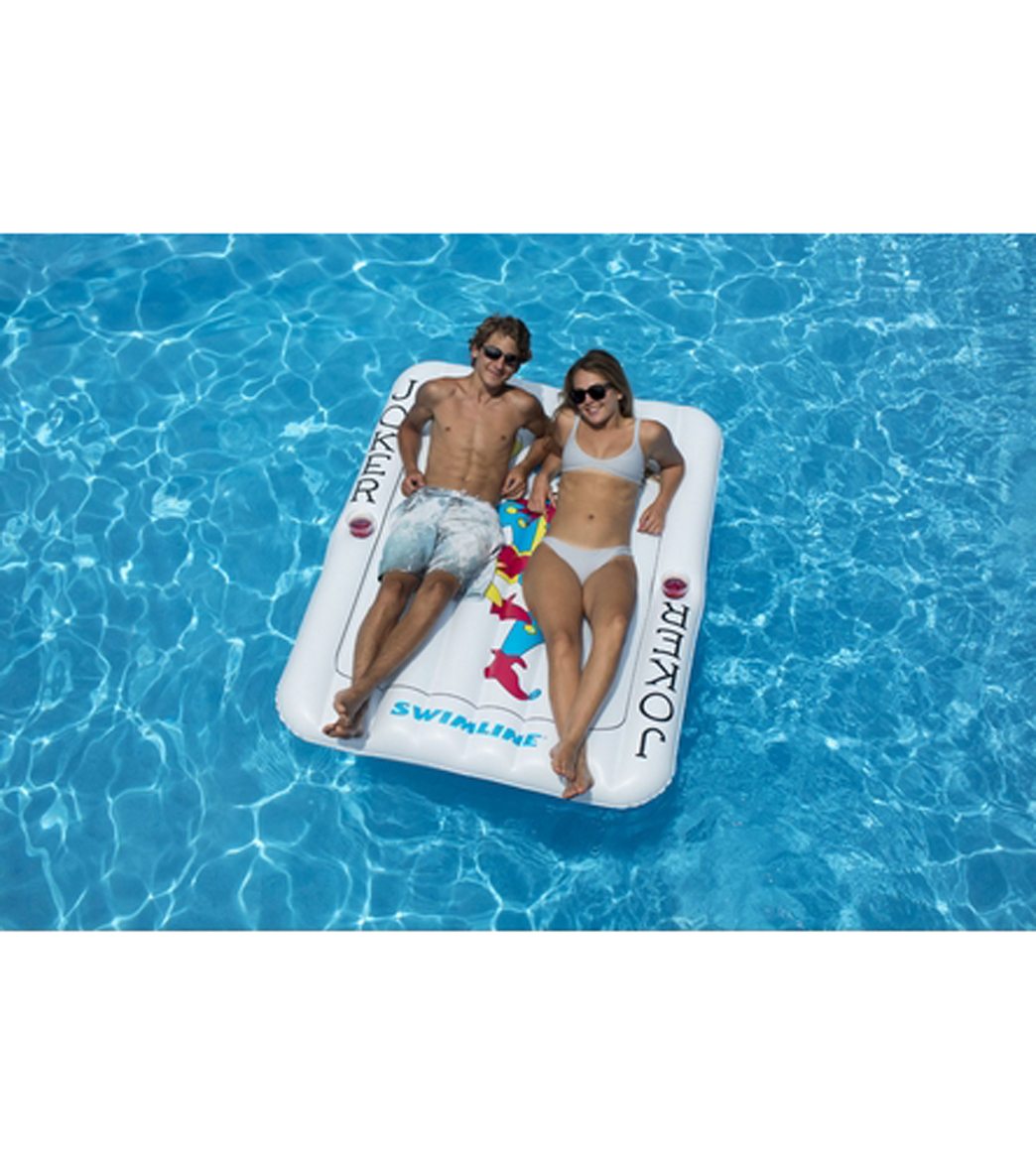 Swimline PoolJoker Inflatable Card Mattress