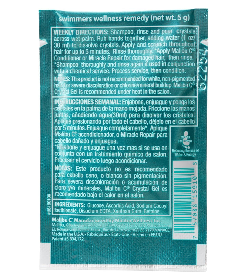 Malibu C Swimmers Wellness Hair Remedy Treatment (Box of 12)