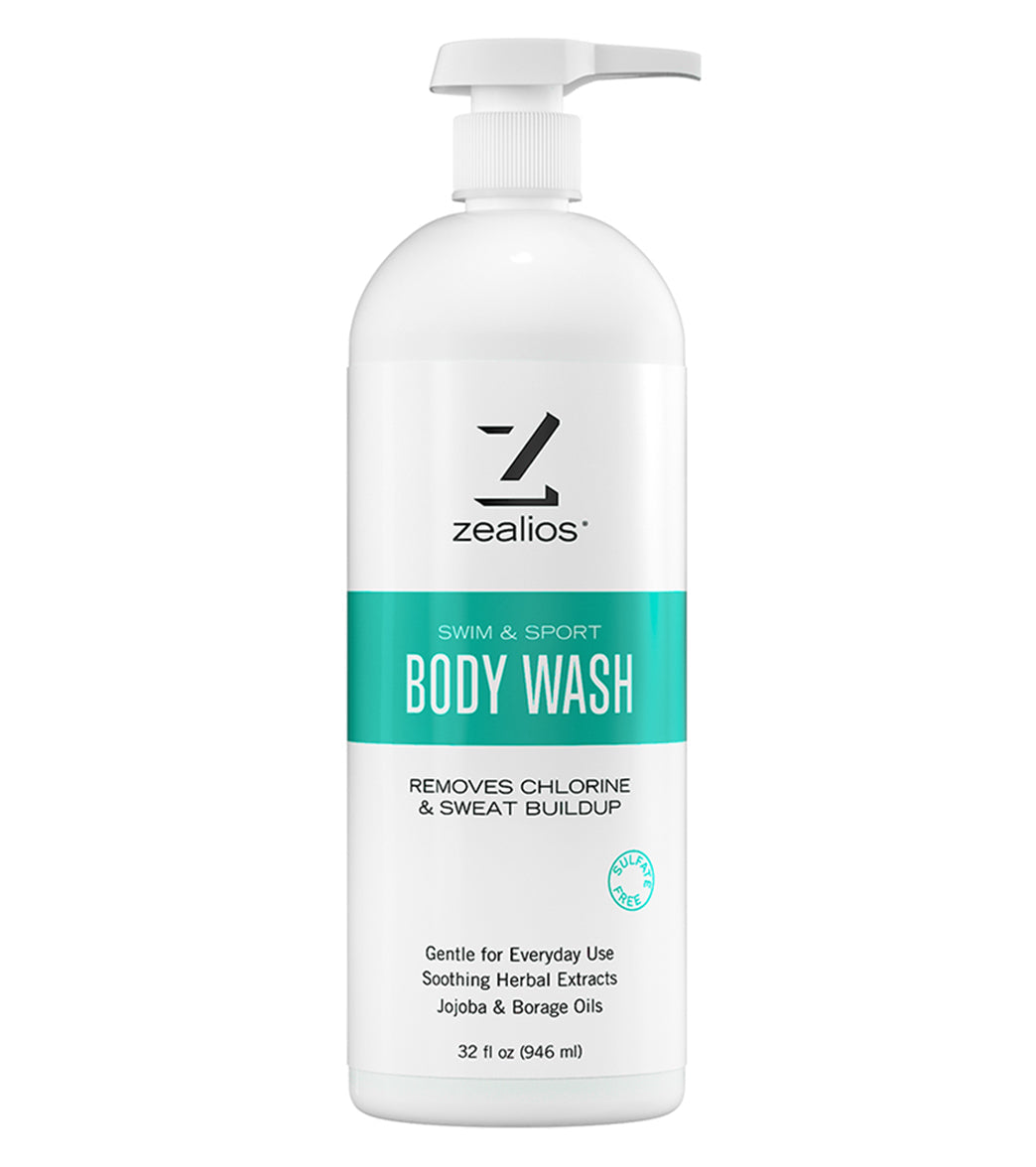 Zealios Skin Care Revival Swim and Sport Body Wash, 32 oz